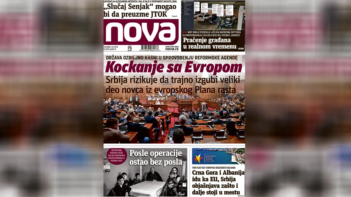 "Nova" piše: Srbija rizikuje da trajno izgubi deo novca iz evropskog Plana rasta