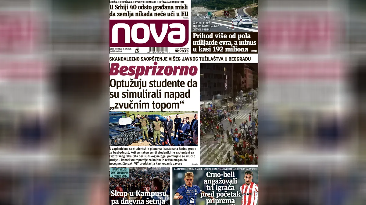 "Nova" piše: Kako su „Putevi Srbije“ postali najveći državni gubitaš