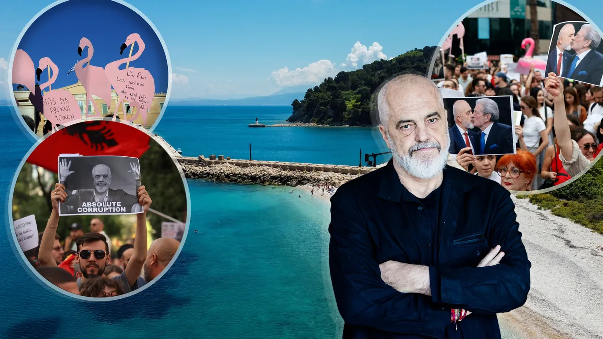 "Flamingo revolucija" dobila novu metu: Hiljade Albanaca traže ostavku Edija Rame