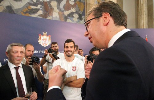 01, June, 2018, Belgrade - President Aleksandar Vucic m