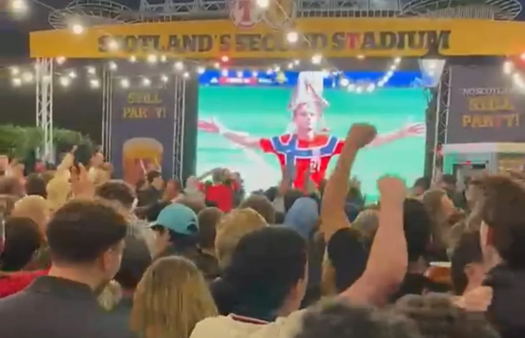 VIDEO Ludilo u Edinburgu zbog Norvežana, Škoti slavili gol protiv Engleske
