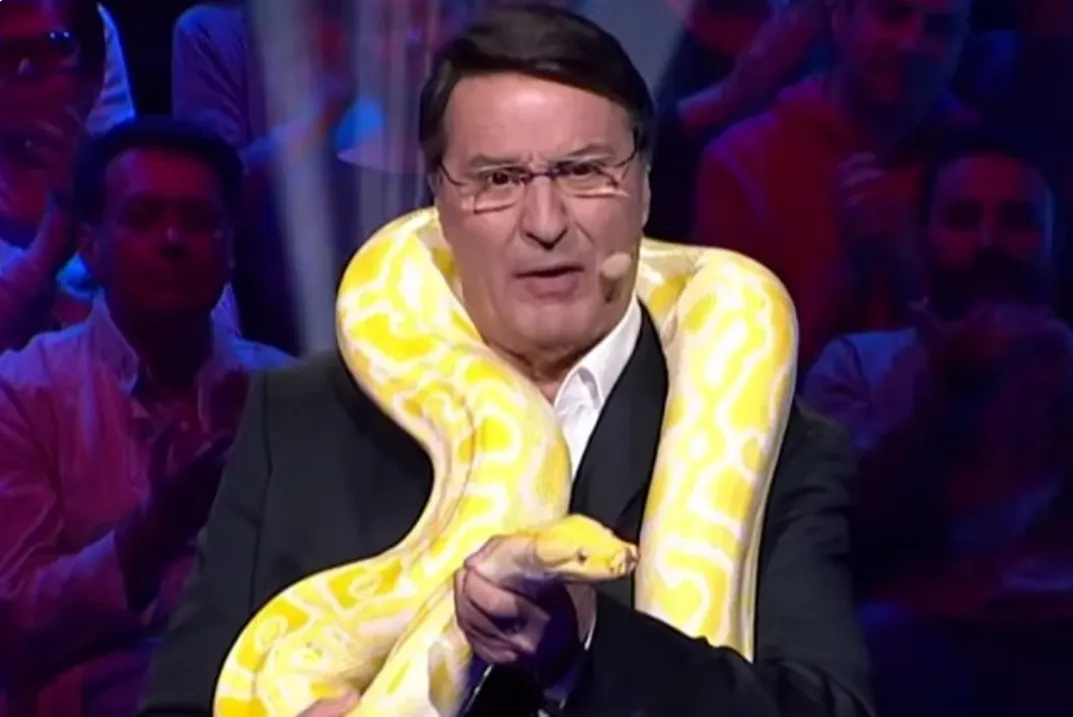 Memedović doneo zmiju u "Superpoteru" - ceo studio u šoku
