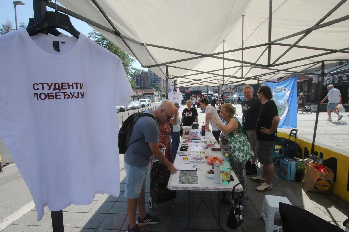 Studenti od 3. do 7. avgusta razgovaraju sa građanima Zemuna, Vračara, Palilule i Vladimiraca