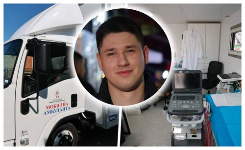 Miloš Pavlović, mobilna ambulanta kombo