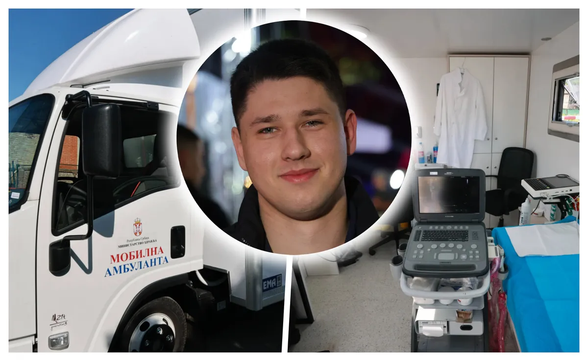 "Nulti ćaci" Miloš Pavlović, omiljeni SNS student medicine pregledao pacijente u mobilnoj ambulanti: Hvalio se na Instagramu i prekršio više zakona