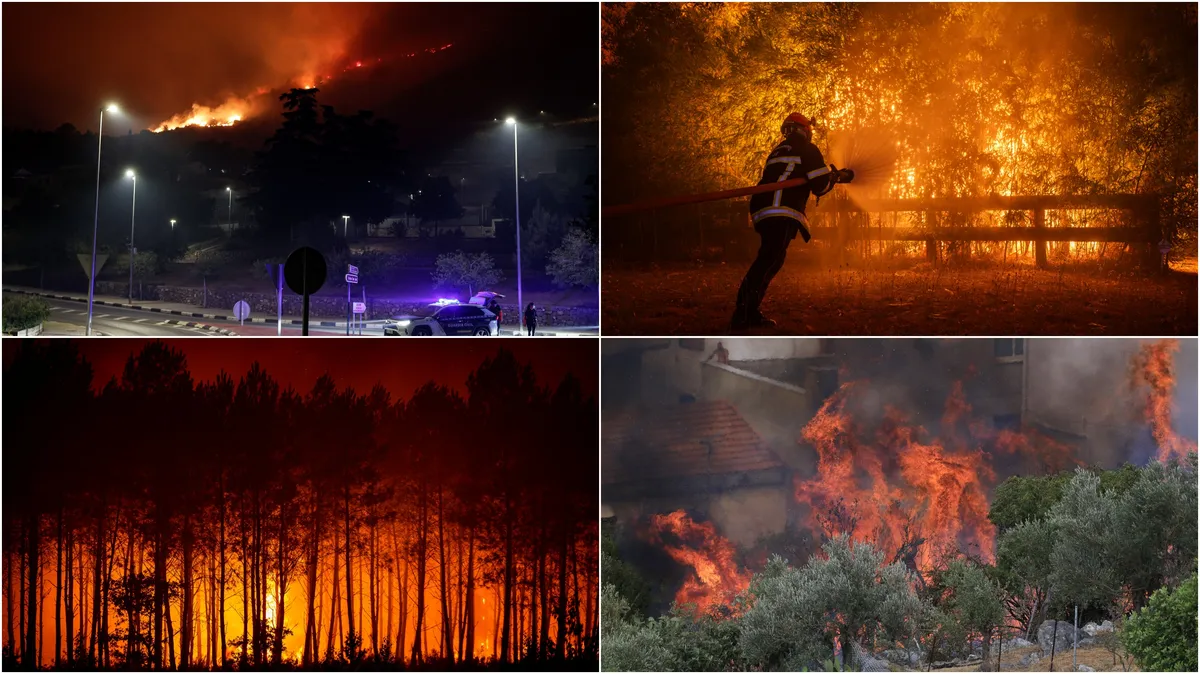 FOTO, VIDEO Pakao pred vratima Bordoa, Madrida i Valensije: Više od 300.000 ljudi beži, vatra stvara sopstvene oluje