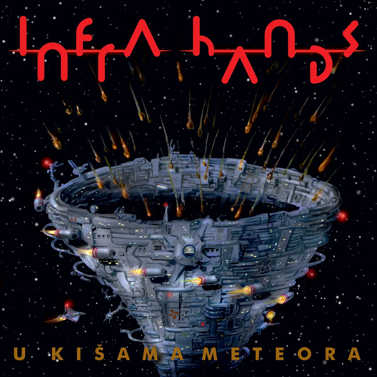 Četiri generacije poznatih beogradskih muzičara napravile supergrupu: INFRA HANDS predstavljaju hrabri debi album "U Kišama Meteora"
