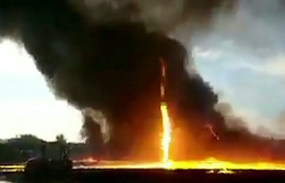 VIDEO Vatreni tornado snimljen blizu Černobilja: Požari izbili nakon pada ruskih dronova