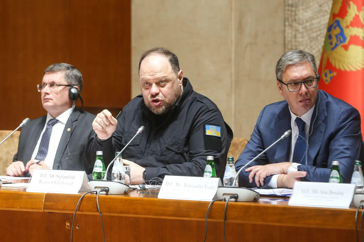 Predsednik parlamenta Ukrajine: Srbi nisu mali Rusi