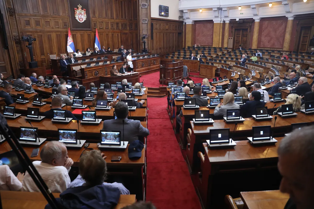 Nastavak vanrednog zasedanja Skupštine Srbije u 10 časova