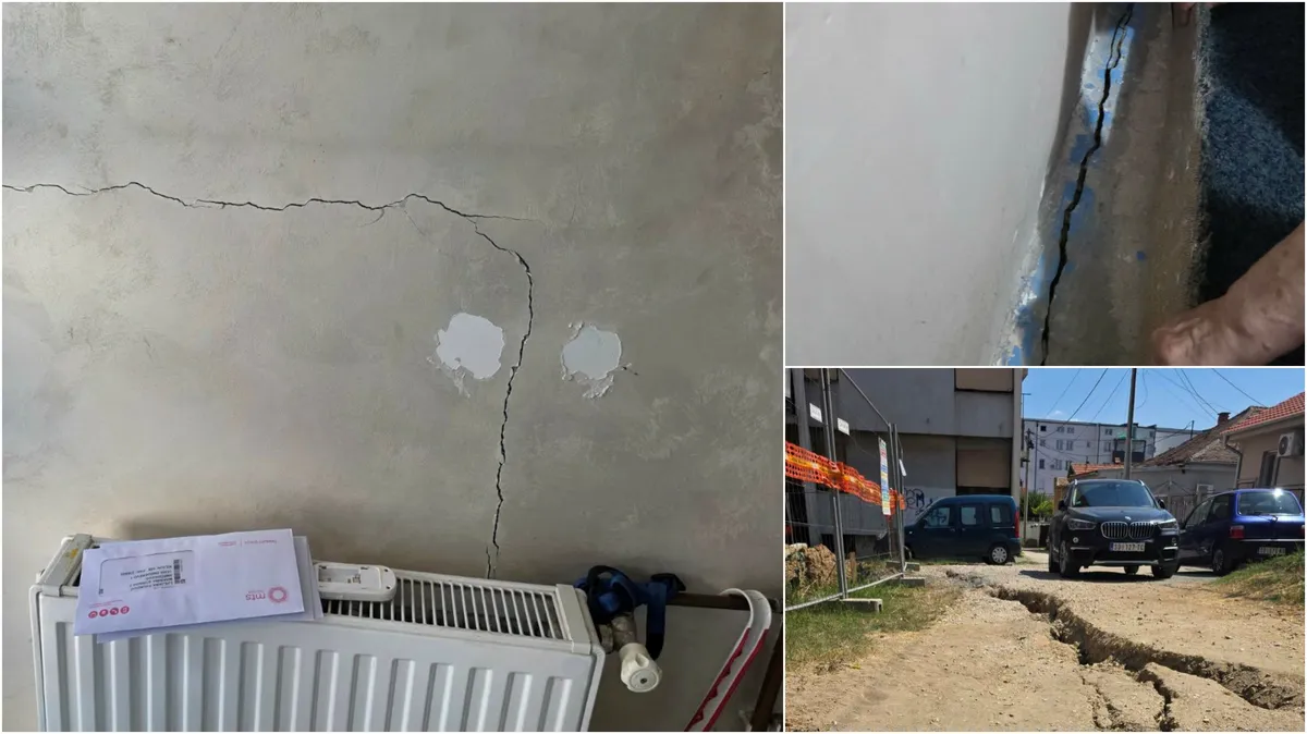 Vladanu se pred očima urušava tek izgrađena kuća, tvrdi da je krivac bahati investitor: "Pucaju temelji, stubovi, pločice, a inspektorka odbila da izađe na teren”