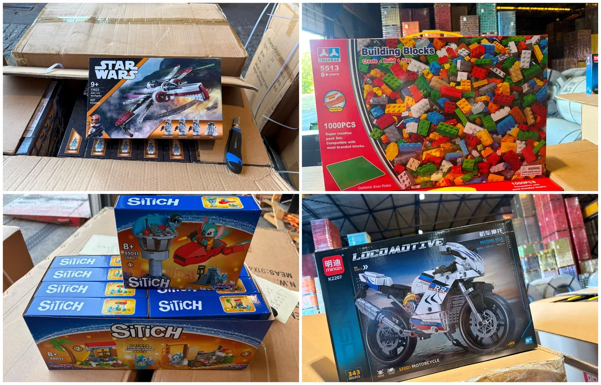 Carinici zaustavili tri tone igračaka na granici, sumnja se da su falsifikat: Oduzete lažne lego kockice FOTO