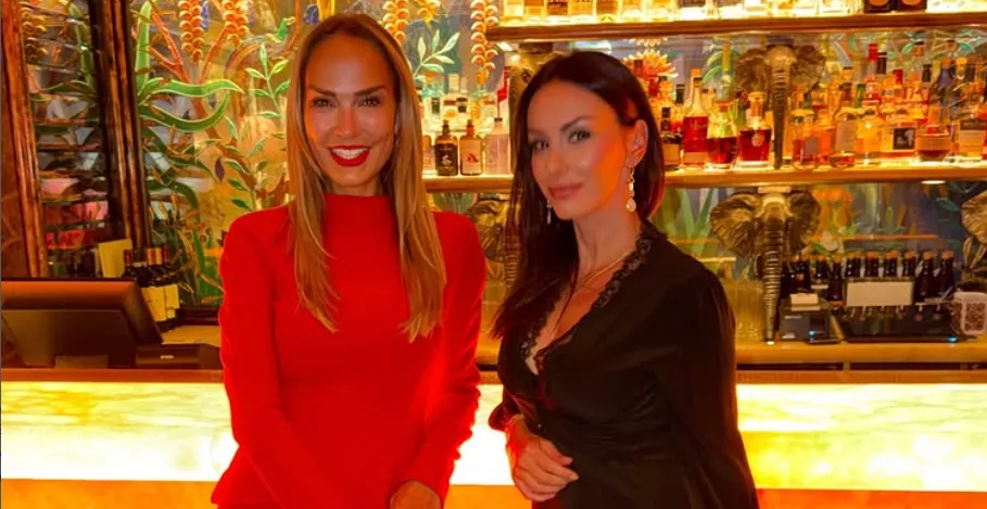 Jedna u miniću, druga pokazala dekolte: Marijana Mateus i Sloboda Mićalović uživaju u Londonu (FOTO)
