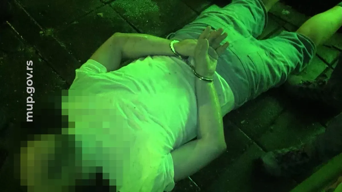 Pogledajte kako je uhapšen monstrum sa Čukarice: Opljačkao penzinerku, pa je silovao VIDEO