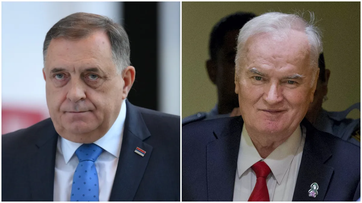 Od „đavola on voli srpski narod“ do „narodnog heroja“: Šta je Dodik nekad pričao o Ratku Mladiću, a šta sad