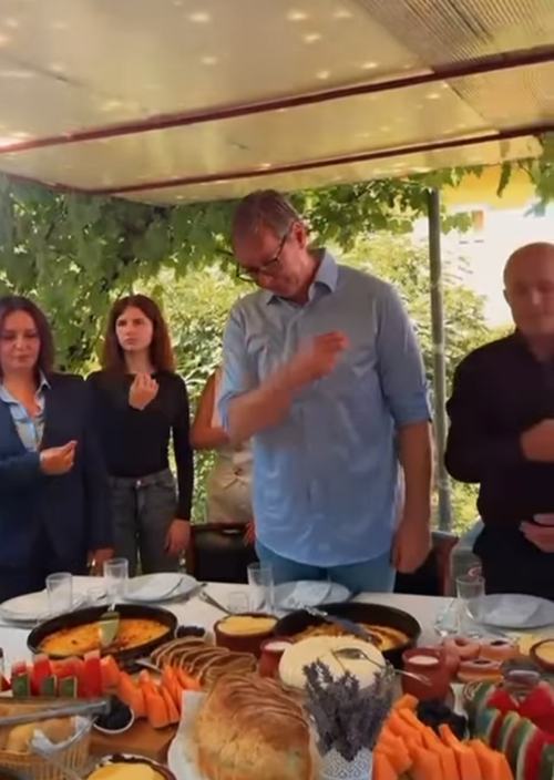 Aleksandar Vučić  u poseti BIH