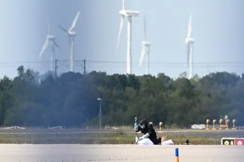 Dron sa eksplozivom u blizini ukrajinskog aviona: Obustavljen rad aerodroma u Lajpcigu