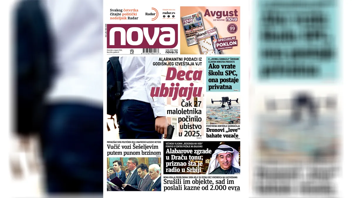 "Nova" piše: Vučić na Šešeljevom putu bez povratka, vozi punom brzinom