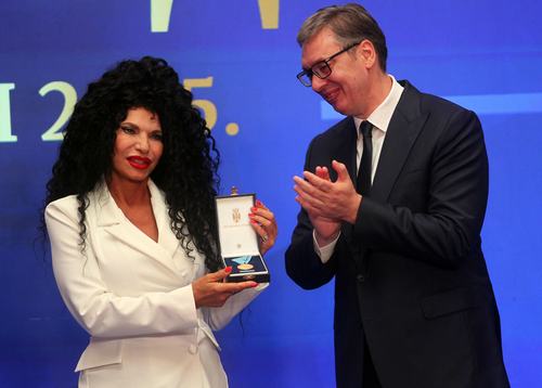 Lidija Vukućević sns, Vučić, vidovdan_ordenje_28062025_0045.JPG