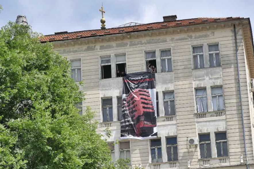 Beograd 25.05.2025. Protestna šetnja pod nazivom Pazi koga biraš, studentski protest, šetnja krugom dvojke, krug dvojke, studenti, građani, gradjani Foto: Goran Srdanov/Nova.rs