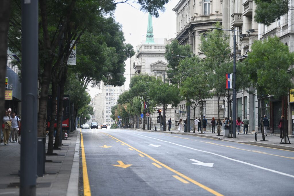 Beograd, 31.08.2025. Terazije, Renovirane ulice, pušten saobraćaj, Foto: Filip Krainčanić/Nova.rs