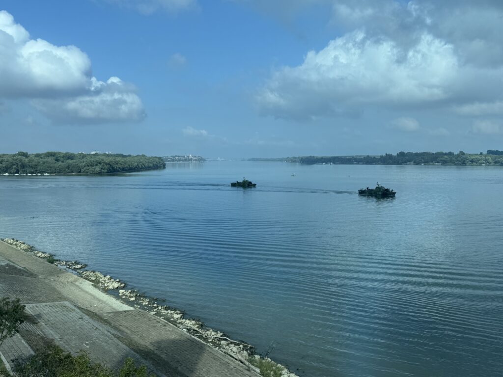 Rečna flotila Vojse Srbije, vežba na Dunavu, Dunav, reka, čamci, brodovi Foto: Nova.rs