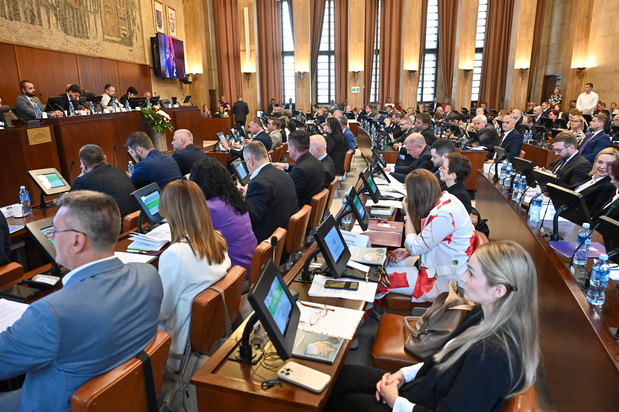 Novi Sad 24.09.2025. Sednica, Skupština Vojvodine, Skupština APV, sala, odbornici Foto: Nenad Mihajlović/Nova.rs BEZ POTPISA