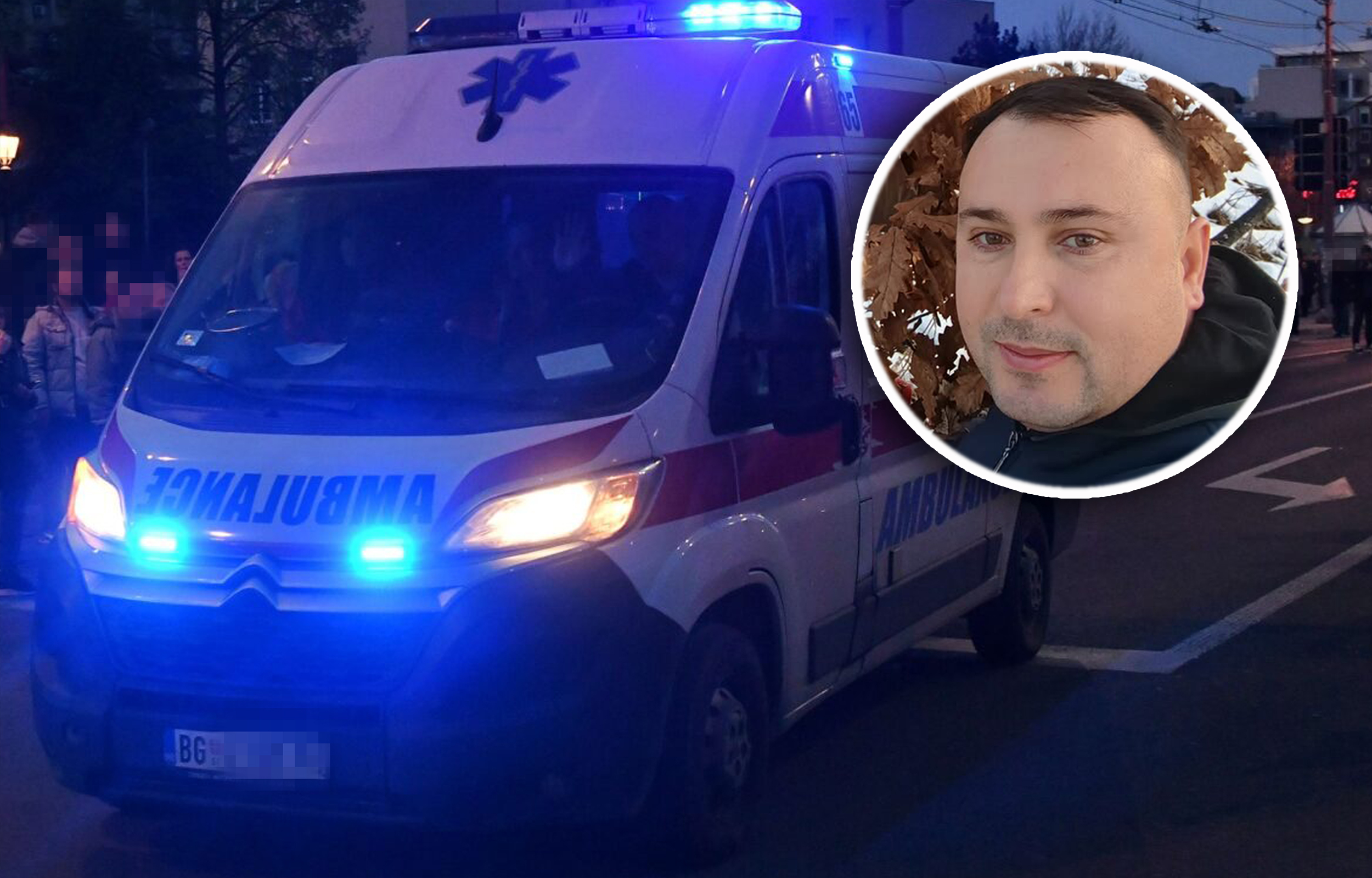 Srđan Stefanović, načelnik Tehničke službe Zdravstvenog centra Smederevo kola hitne pomoci zurka