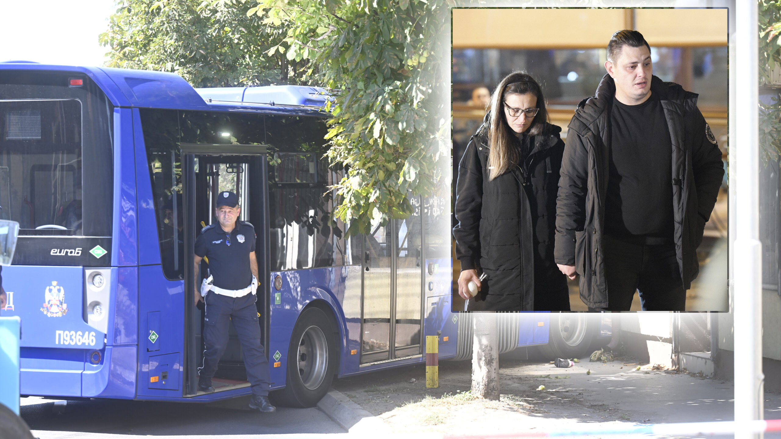 A traffic accident occurred in Zemun in which the driver of bus 18 killed a girl (15).U Zemunu se desila saobracajna nesreca u kojoj je vozac autobusa 18 usmrtio devojcicu (15).