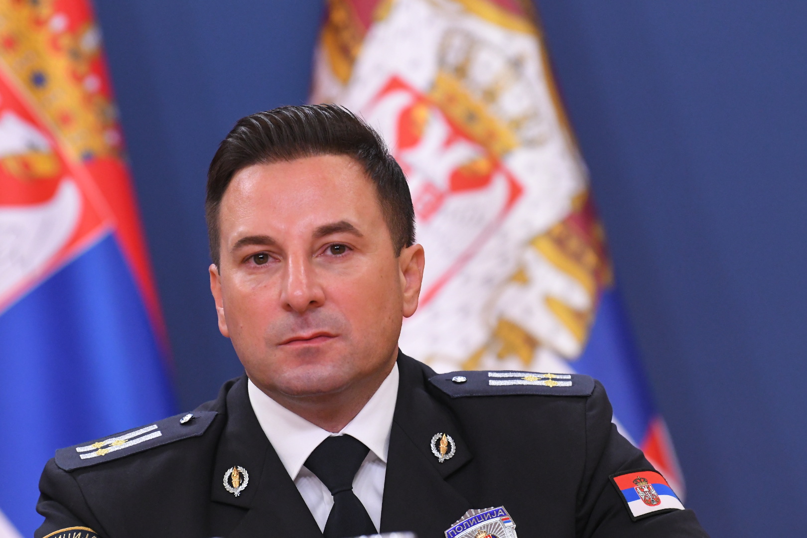 Beograd 11. avgust 2024. Konferencija za medije predsednika Srbije Aleksandra Vučića Foto:Amir Hamzagić/Nova.rs