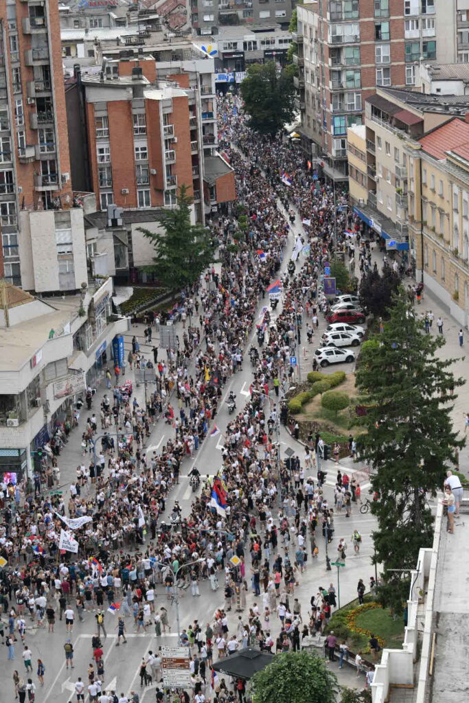 Užice 13. jul 2025. Veliki protest „Srbijo, Užice te zove" Foto:Goran Srdanov/Nova.rs