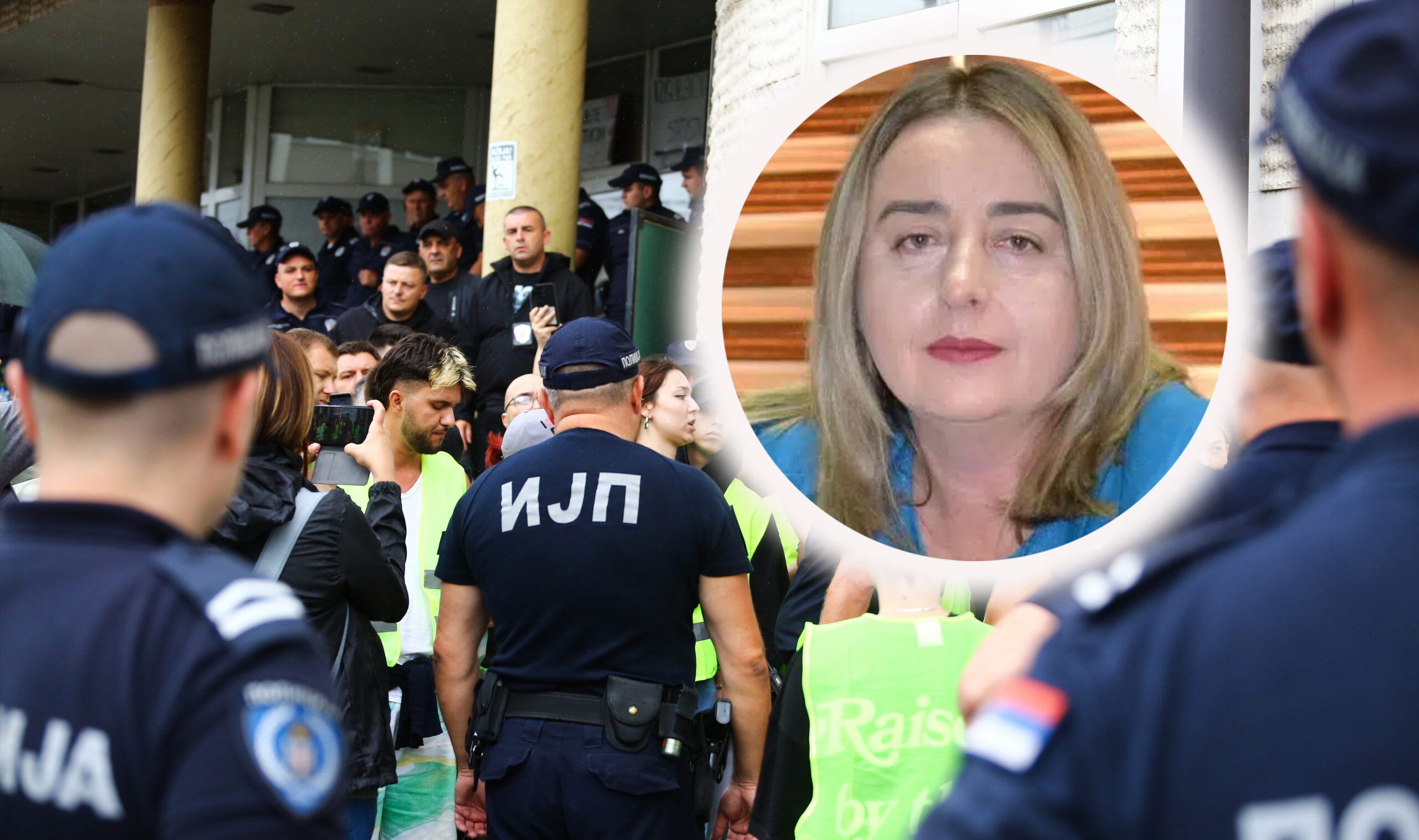 The administration of the State University of Novi Pazar, along with unidentified persons, broke into the DUNP building, and all students who were inside the university building were thrown out, and the police are not allowing them to return to the buildi