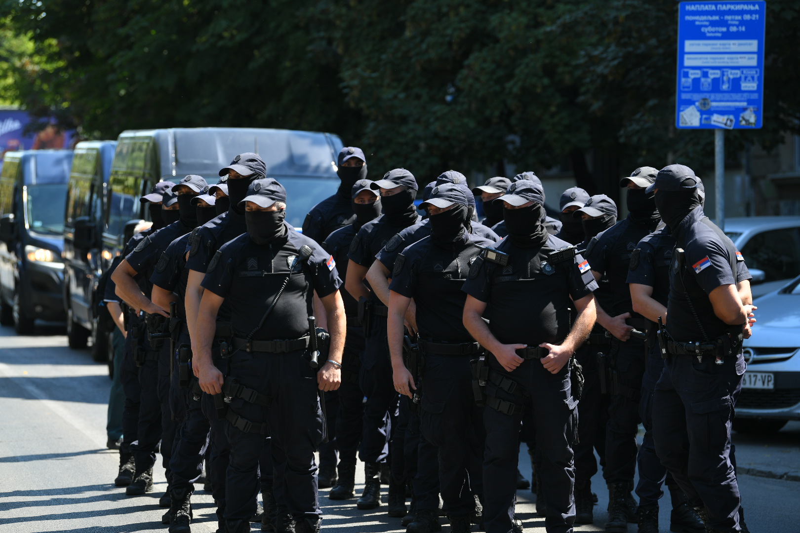 Blokada kod Poljoprivrednog fakulteta
