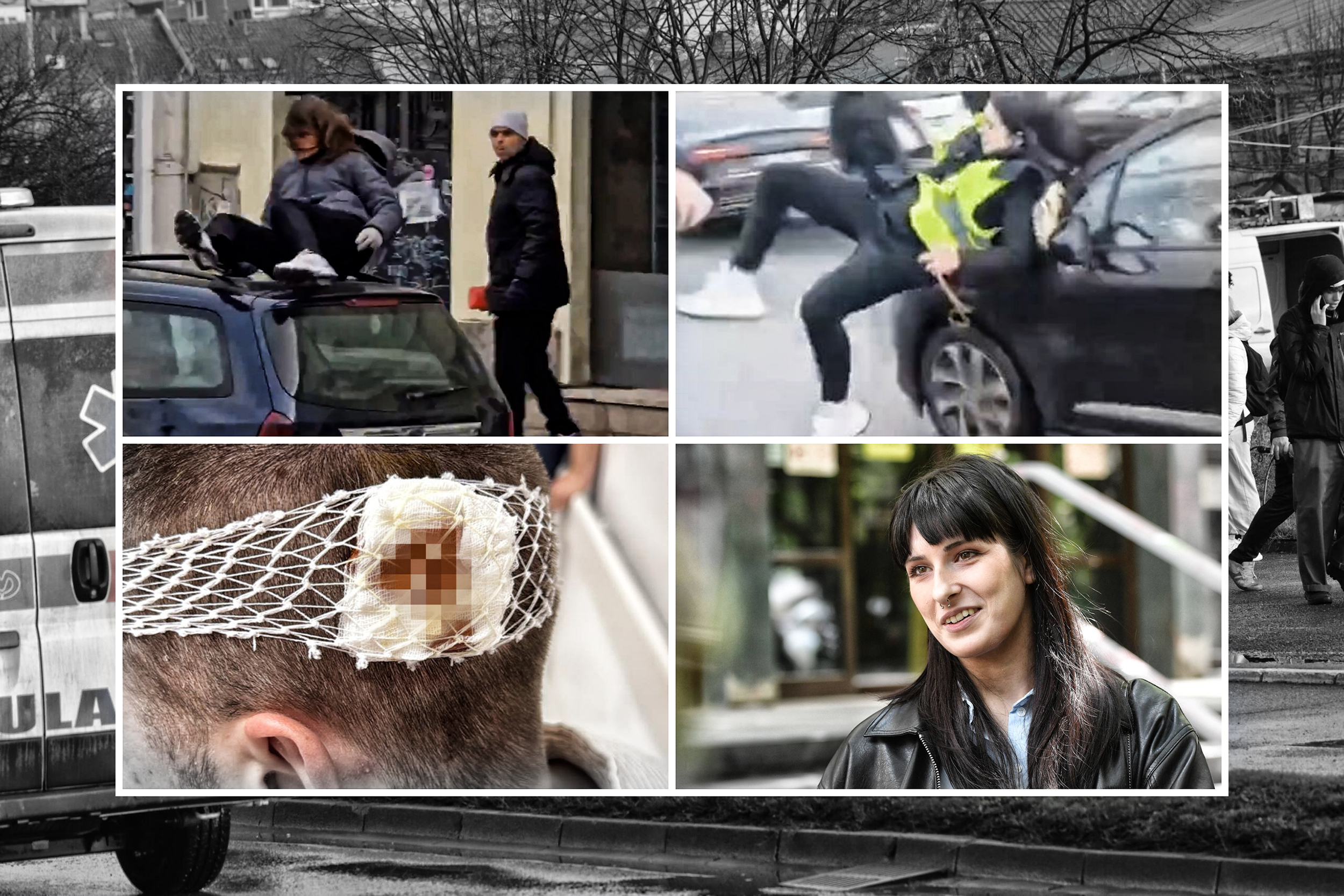 napad na studente  studenati koji su povređeni u proteklih šest meseci petar zivkovic ana v, jurija gagarina gazenje, ruzveltova zaženje