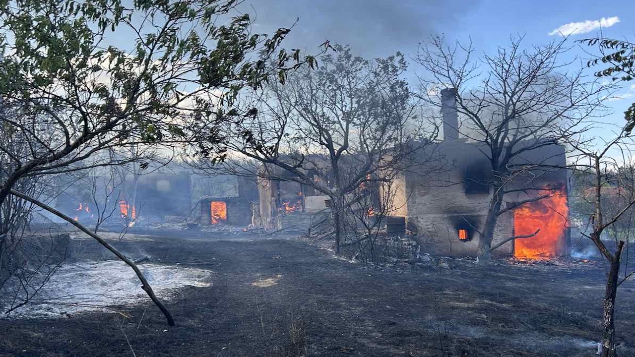 novi požari u selima Dubovo, Kare, Toponica foto Juzne vesti