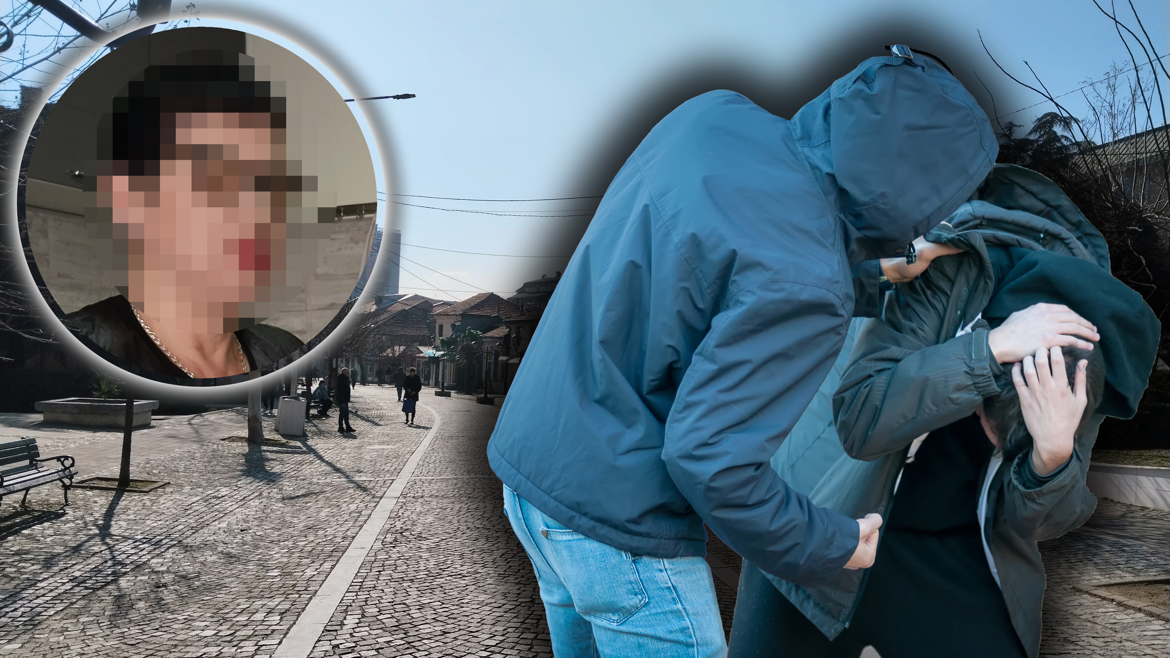 Vranje nasilje foto Miljana Isailovic nova rs kombo