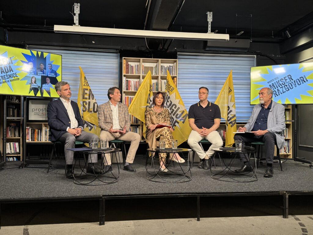 Mikser panel, Anketna komisija