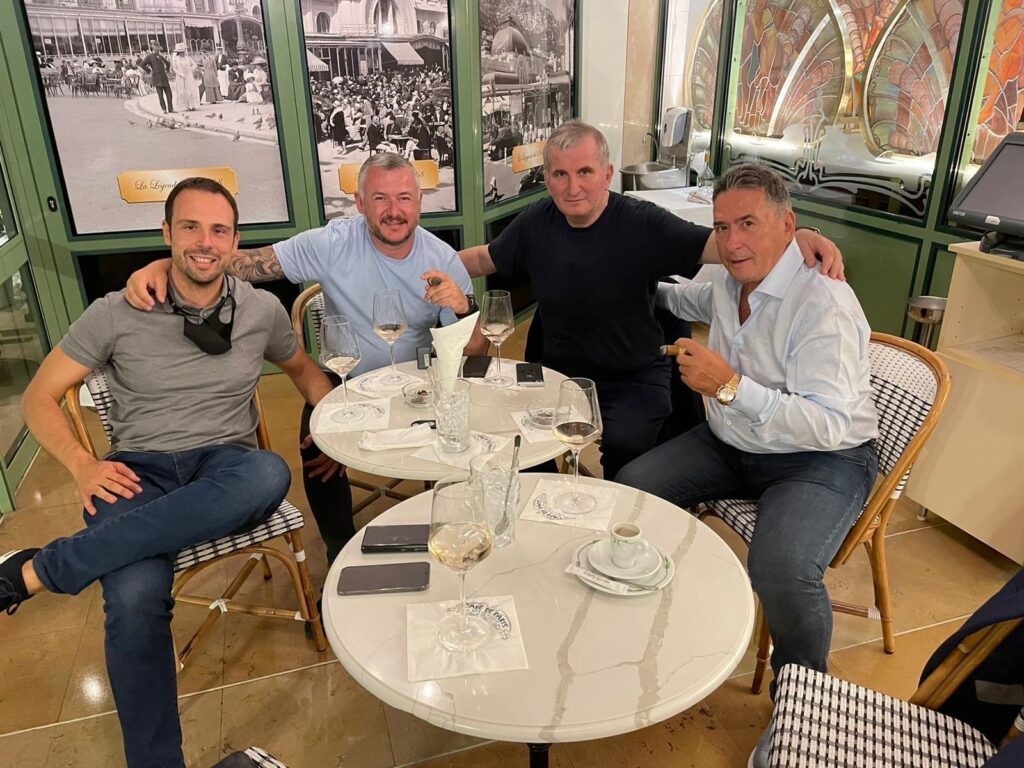 Novak Nedić, Braco Vujović, Goran Đoković i Vojislav Nedić