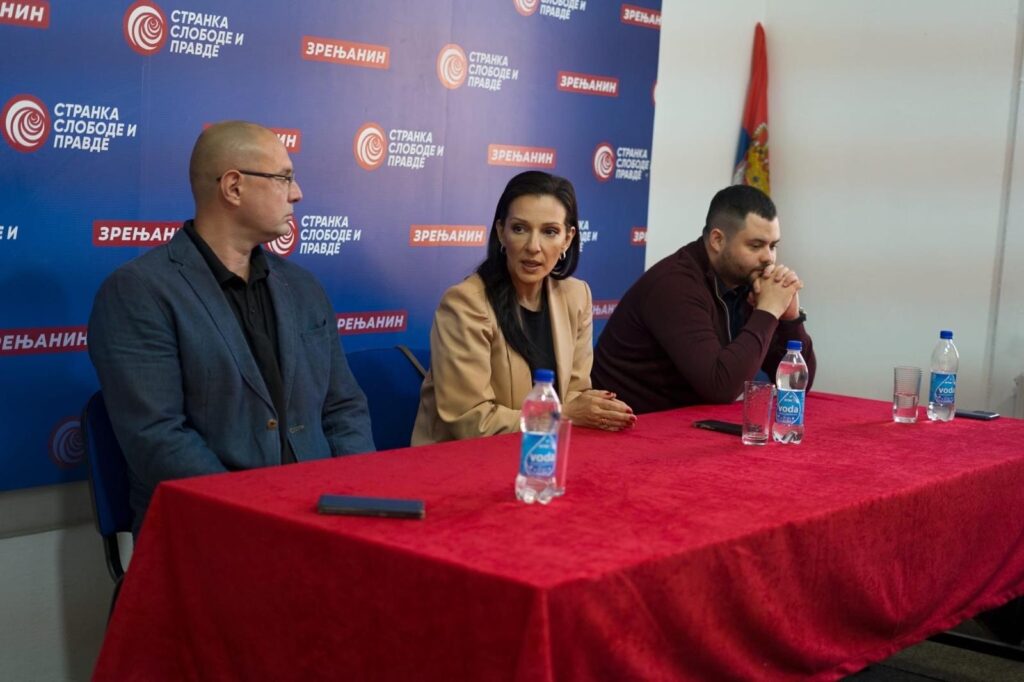 Marinika Tepić, Zrenjanin Foto: SSP