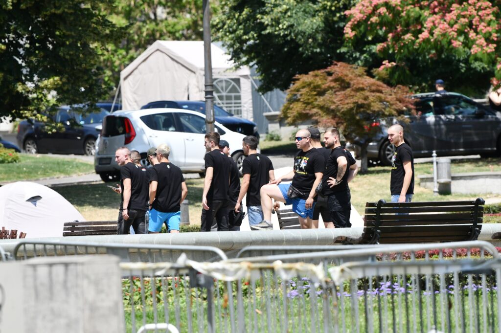 Beograd 12. jun 2025. Ćacilend, Pionirski park, šatori, ćaci Foto: Vesna Lalić/Nova.rs