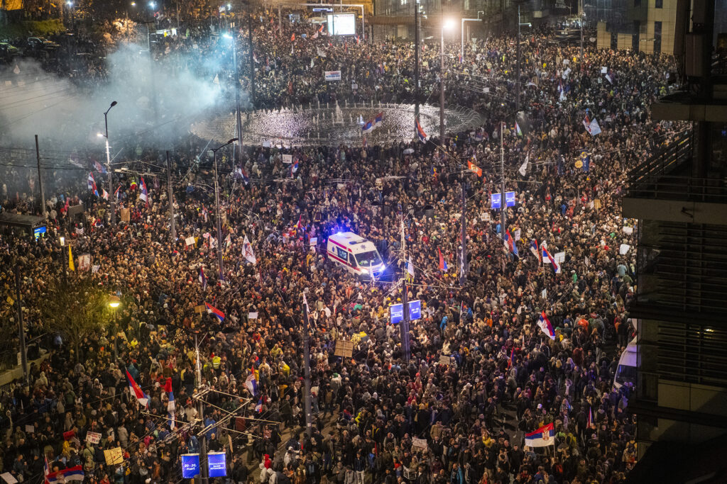 Beograd 15.03.2025. Protest 15 za 15, najveći protest Foto: Vladislav Mitić/Nova.rs slavija, total