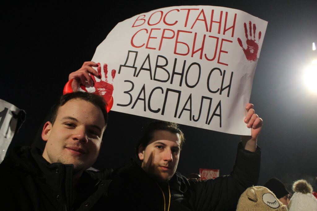 Nis 31. decembar 2024. Protest studenata i gradjana u Nišu Foto:Žarko Đokić