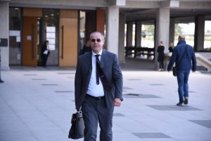 Beograd 28.05.2020. Veljko Delibasic advokat Zorana Marjanovica, sudjenje, Palata pravde