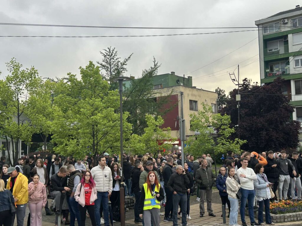 Loznica, doček studenata