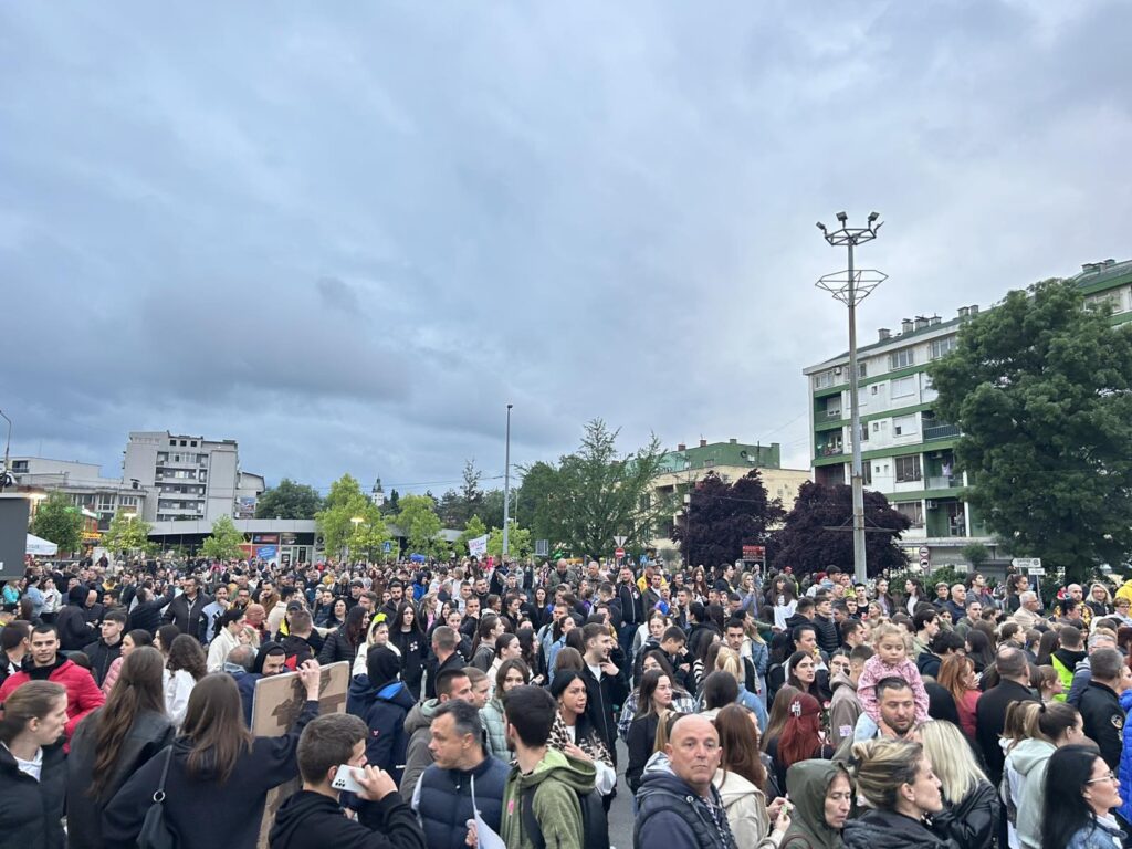 Loznica, doček studenata
