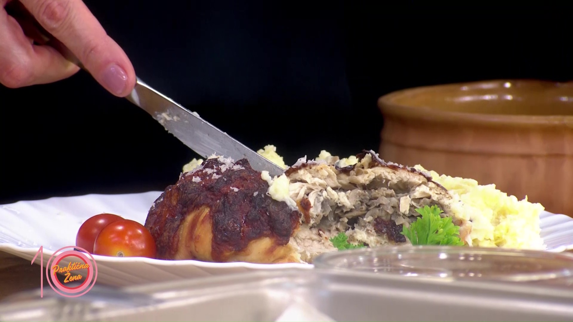 Praktična žena - Katarina Bogićević Pileće loptice i Pire krompir sa tartufima Pscreen 01