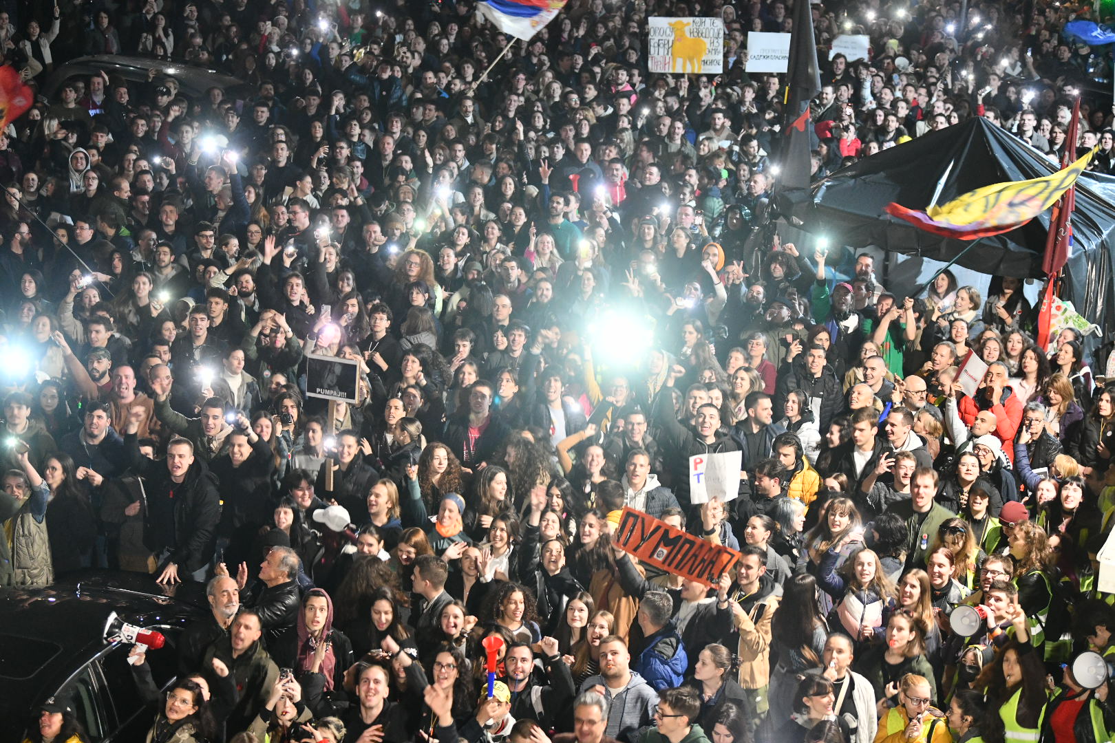 Blokada Radio televizije Srbije RTS