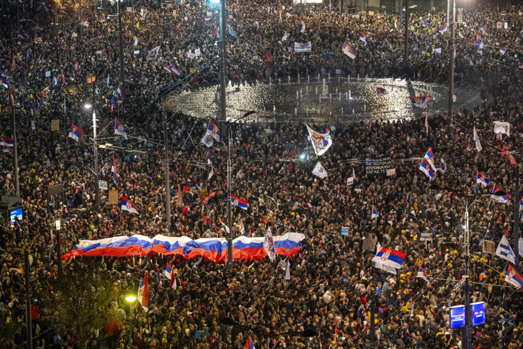 Beograd 15.03.2025. Protest 15 za 15, najveći protest Foto: Vladislav Mitić/Nova.rs slavija, total
