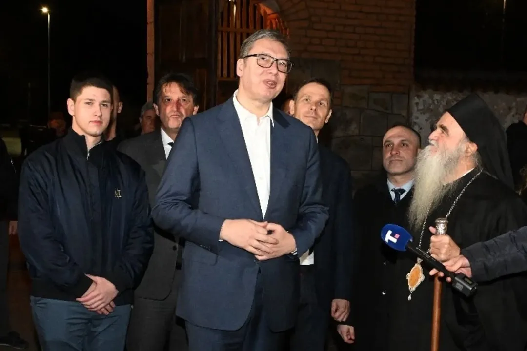 Predsednik Republike Srbije Aleksandar Vučić posetio je manastir Ljubostinja