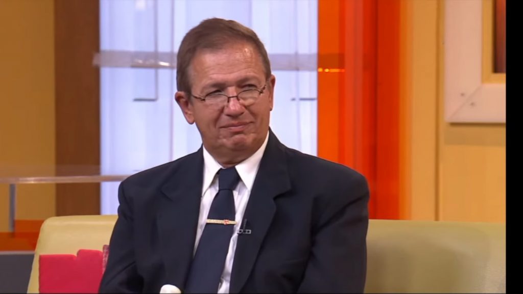 Prof. dr Slaviša Đurđević Foto: Printscreen/Tv Prva